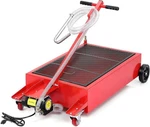 Garvee Oil Drain Pan W/ Manual PUMP,7.2FT Hose, Mesh Cover & Heavy Duty Wheels. Fixed Price $161.67.