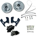 Gm 10/12 Rear Disc Conversion Kit 55-57 Bel Air Tri Five (black E-brake. Fixed Price $502.99.