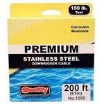 Scotty Premium Stainless Steel Replacement Downrigger Cable Line 200' 150LB 1000. Fixed Price $41.71.