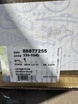 Alternator Acdelco 335-1045. Fixed Price $50.00.
