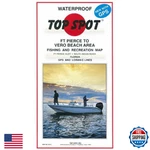 Topspot Map N216 Fort Pierce Vero Beach Nautical Chart Fishing. Fixed Price $39.64.
