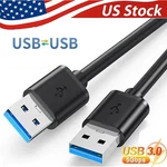Usb 3.0 Male To Cable Lot Data Transfer Super Speed Power Charger Metal 3FT. Fixed Price $28.65.