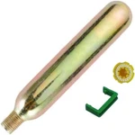Quality CO2 Rearming Kit Cylinder Cartridge Tank For Adult, Gold. Fixed Price $14.52.