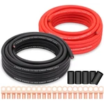 4 Gauge Wire Copper Clad Aluminum Cca 50FT, W/ Lugs Only. Fixed Price $58.12.