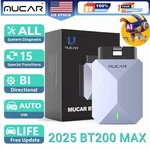 Mucar BT200 Max All System Ai Diagnostic Tool OBD2 Scanner Action Test Canfd. Fixed Price $79.00.