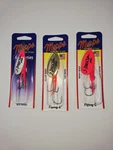 3X Mepps "flying C" Salmon Spinners 7/8OZ. (FC78TP) 04. Fixed Price $18.00.