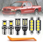 Nsautolighting 10PCS White Led Interior Lights Bulb Kit For Dodge Dakota 1997.... Fixed Price $24.23.