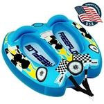 Serenelife SLTOWBL10 2 Person Watersports Inflatable Towable Booster Tube. Fixed Price $305.49.