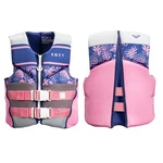 Youth Life Jacket 55-88 Lbs Uscg Approved Type Iii Pfd Pink Roxy 323Y Vest. Fixed Price $114.99.