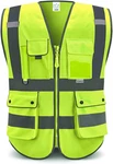 2XL Reflective Safety Vest For & Women High Visibility Class With Poc. Fixed Price $18.96.