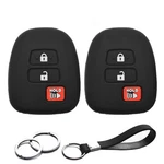 Infipar 2PCS Compatible With Toyota RAV4 Sequoia Tacoma Universal, Black. Fixed Price $18.35.