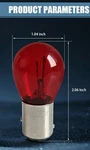 Flygun Car Tail Lights S2530R 1157R 12V21/5W BAY15D Red Lot Of 8. Fixed Price $5.00.