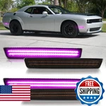 Arelokpri Dodge Challenger Front Rear Side Marker Lights Pink Purple Led Smoked. Fixed Price $89.06.