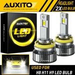 Auxito Led Headlight H11 Low Beam Bulb Canbus Kit 24000LM Ultra Bright Y19 Eoa. Fixed Price $43.69.