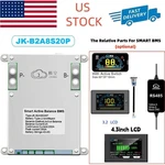 Jk Smart Bms 4-8S 200A LIFEPO4 Li-ion Battery 2A Active Balance BT/RS485 Lot Usa. Fixed Price $54.19.