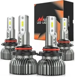 Nilight E20 Model 9005 + 9006 Led Headlight Bulb Kit 350% Brighter HB3 HB4. Fixed Price $21.95.