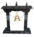 Qt S-buddhist Handmade Traditional Brass Bell Wooden Frame Pooja. Fixed Price $49.99.