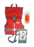 Stearns Classic Infant Life Jacket - Up To 30LBS Red 2158920 W/safety Whistle. Fixed Price $29.95.