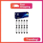 Lanuovx Pack Festoon Bulb 12V 5W Xenon SV8.5-8 T3.25 10X44MM. Fixed Price $19.36.