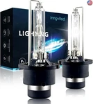 Innovited D4S Hid Xenon Headlight Bulbs 6000K Cool White High Low Beam 66440. Fixed Price $45.92.