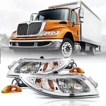 Headlight Fit For Durastar 4100 4200 4300 4400 2001-2016 And 2002-2016 Transt.... Fixed Price $384.09.