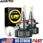 Auxito 9012 HIR2 Led Headlight Bulbs High Low White Super Bright Beam 80000LM. Fixed Price $718.76.