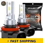 Sealight H11 H16 Led Fog Bulb, 6500K Cool White, Pack Of 2. Fixed Price $38.99.