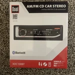 Dual Electronics Am/fm Cd Car Stereo XDC100BT Radio Single Din Bluetooth Usb New. Fixed Price $49.12.