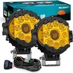 Nilight 7 Inch Led Offroad Driving Amber Side Shooter Spot Flood. Fixed Price $114.99.