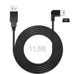 Yqmajim Charging Power Cable For Dash Cam, (11.5 Ft) Usb 2.0 Ft, Black. Fixed Price $14.74.