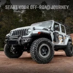 Steel And Aluminum Front Bumper For 2018-2024 Jeep Wrangler Jl & Gladiator Jt. Fixed Price $698.00.