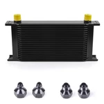 19 Row AN10-10AN Stacked Plate Oil Cooler With 6AN 8AN Adapter Univ... Fast Ship. Fixed Price $89.99.