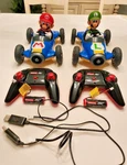Mario Kart And Luigi Carrera Rc Race Cars W/remote-battery-cable Tested. Fixed Price $30.00.