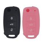 Lemsa 2PCS Silicone Keyless Entry Remote Car Smart Fob For Vw Volkswagen .... Fixed Price $17.99.