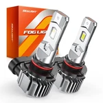 Led Fog Bulbs 44000LM 6500K Cool White Pack Sealight H10/9145. Fixed Price $74.99.
