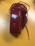 Cortelco ITT-8150RD Trendline Corded Telephone Wall Mountable Red 12' Coil. Fixed Price $29.99.