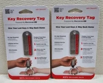 Two (2) Keysmart Recover Id Anonymous Lost & Found Tag - Stainless Steel New. Fixed Price $14.99.