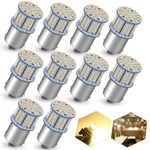 1156 1141 Led BULBS,3000K Warm White Rv BA15S P21W 7506 12VDC Li.... Fixed Price $15.49.
