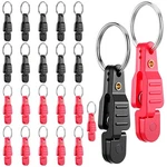 Meyeyaia 21 Pcs Heavy Tension Snap Release Clips, Padded Red And Black. Fixed Price $30.07.