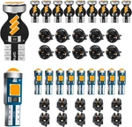 T5 37 74 73 2723 2721 194 T10 168 2825 W5W Led Bulb Amber Yellow, Super Bright. Fixed Price $30.99.