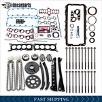 Full Gasket Set Head Bolts Timing Chain Kit 97-98 Ford E-150 Econoline 5.4L. Fixed Price $177.18.