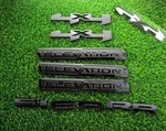 Overlay Emblem 3D Letter Door Bedside Rear Tailgate Badge Nameplate Compatibl.... Fixed Price $105.95.