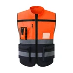 Custom Logo Safety Vest For Women Construction Work Clothing With Poc. Fixed Price $34.99.