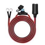 Chanzon Socket Terminal, 6FT Female-to-eyelet Red-and-black. Fixed Price $13.88.