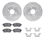 Ford Fiesta 11-19 Brake Kit Eline Series Drilled & Slotted Front W. Fixed Price $193.40.