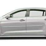 For: Kia K900 2013-2020 Painted Body Side Moldings W/ Chrome Inserts #cf-genesis. Fixed Price $225.56.