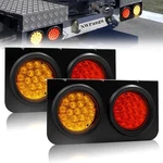 Nwpangu 2PCS Trailer Lights, 19-LED 24V Semi-truck Rear 2-LIGHTS Univ. Fixed Price $37.70.