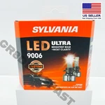 Sylvania 9006 Led Ultra Headlight Bulbs Brightest White Lifetime Warranty. Fixed Price $54.00.