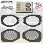 Metra JP-1016 2018-UP Jeep Jl/jt Rear Speaker Sound Bar Adapters For 6X9" Spkr. Fixed Price $74.95.