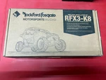 Rockford Fosgate RFX3-K8 Amp Wiring Kit Canam Models 2017-202. Fixed Price $139.95.